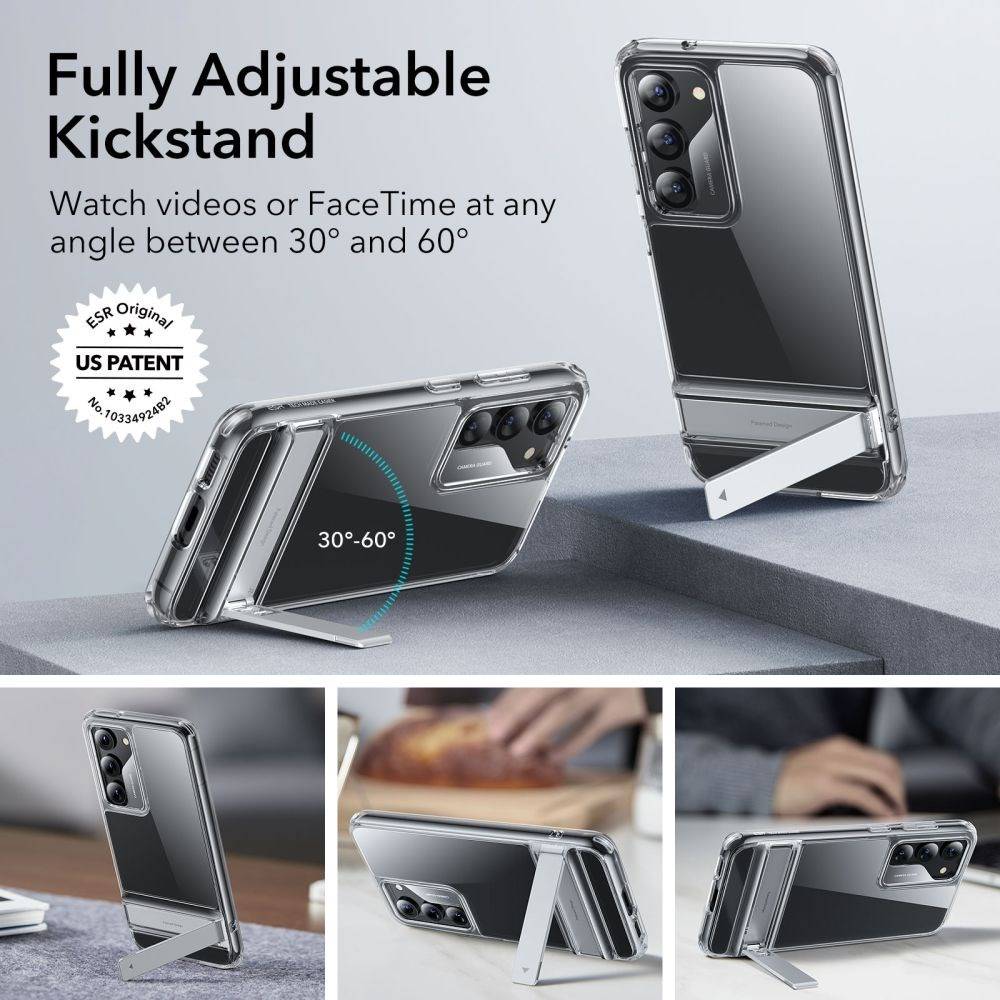 Etui Esr Air Shield Boost Galaxy S23+ Plus Clear z podstawką