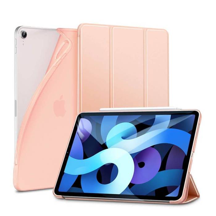 Case ESR Rebound Slim iPad Air 4 2020 Rose Gold Pink Case