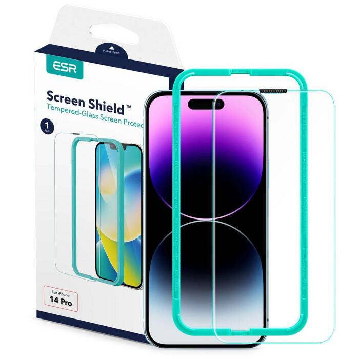 Tempered Glass ESR SCREEN SHIELD IPhone 14 PRO CLEAR