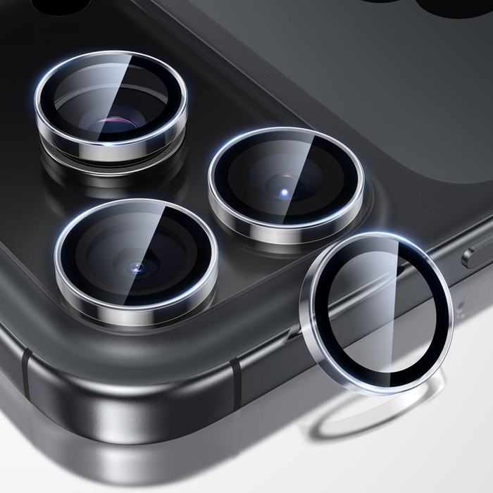 OSŁONA NA APARAT ESR ARMORITE CAMERA PROTECTOR IPHONE 14 PRO / PRO MAX / 15 PRO / PRO MAX / 16 PRO / PRO MAX / 17 PRO / PRO MAX CLEAR