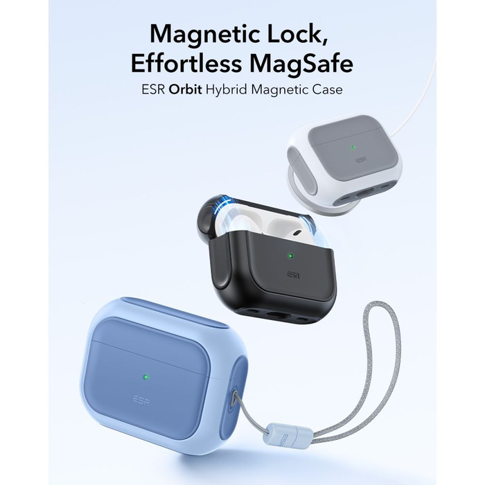 ESR ORBIT HALOLOCK MAGSAFE APPLE AIRPODS PRO 3 POWDER BLUE