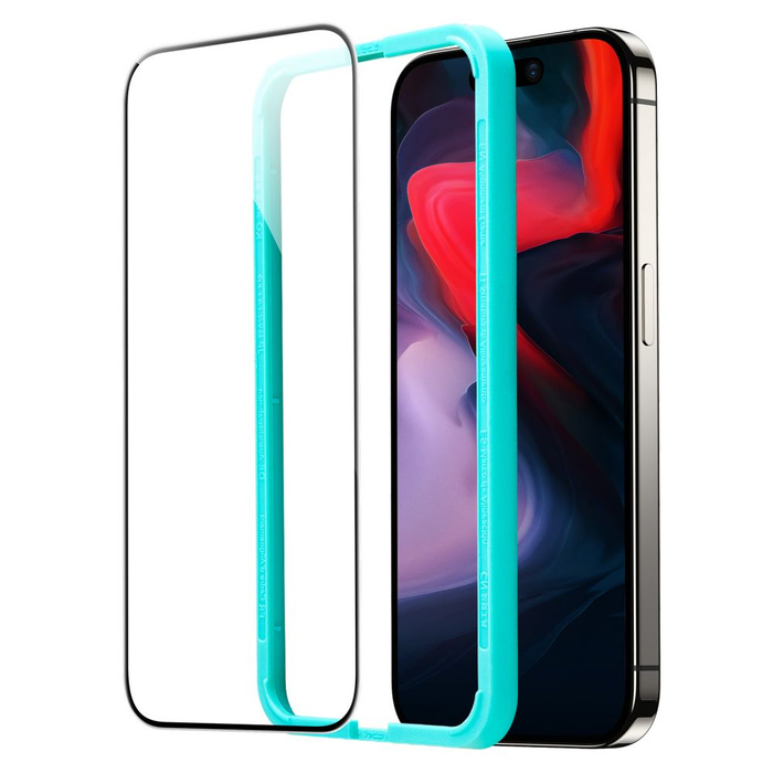 ESR Szkło Hartowane na Aparat iPhone 15 Pro Tempered Glass 2-pack Czarne