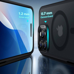 Etui ESR CLASSIC HYBRID HALOLOCK MAGSAFE & TEMPERED GLASS IPHONE 16 PRO MAX FROSTED BLACK