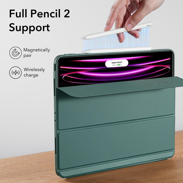 ESR Etui iPad Pro 12.9 2021 2022 Ascend Hybrid Zielony Case