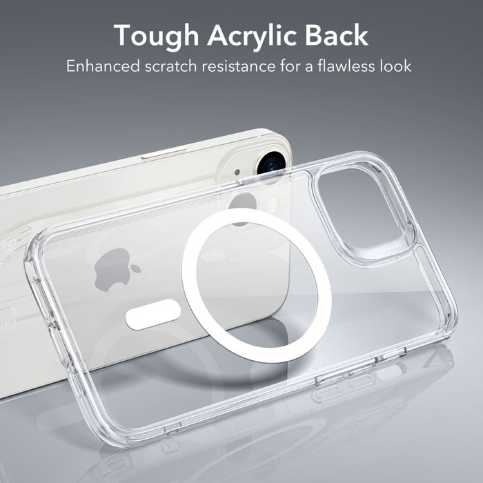 ESR Etui iPhone 13 14 Ch Halolock Magsafe Przezroczysty Case