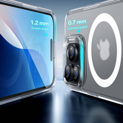 Etui Esr Classic Hybrid Halolock Magsafe & Tempered Glass iPhone 16 Pro Max Frosted Clear