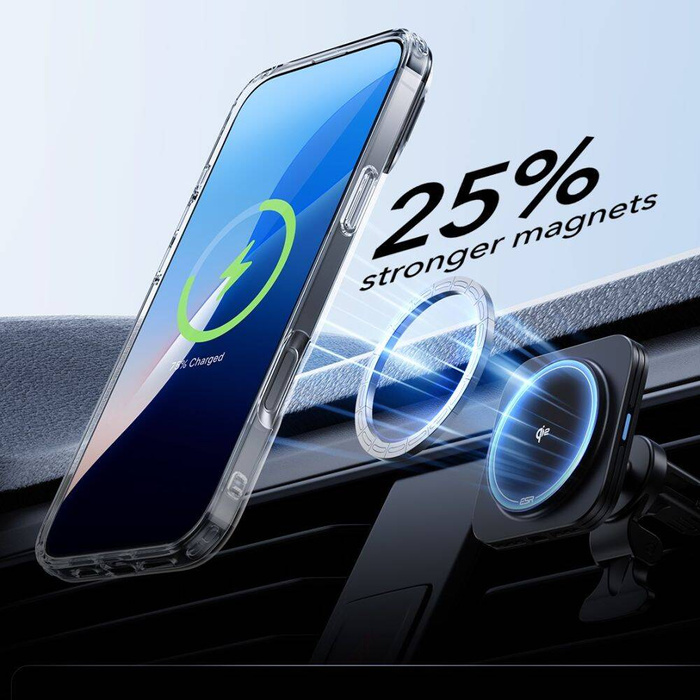 Etui ESR CLASSIC HYBRID KICKSTAND HALOLOCK MAGSAFE & TEMPERED GLASS IPHONE 16 PRO CLEAR