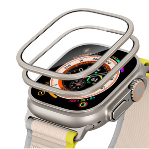 SZKŁO HARTOWANE ESR ARMORITE TEMPERED GLASS 2-PACK APPLE WATCH ULTRA 1 / 2 / 3 (49 MM) TITANIUM