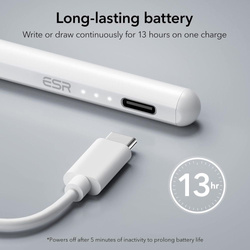 ESR Rysik Digital+ Magnetic Stylus Pen iPad Biały