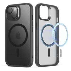 Case Esr Ch Halolock MagSafe iPhone 15 Frosted Black Case