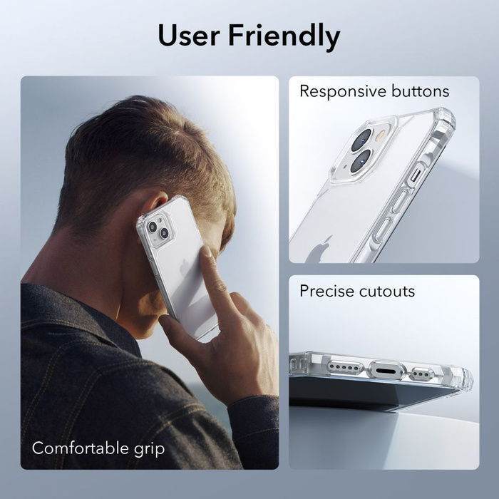 ESR Etui iPhone 13 14 Air Armor Przezroczysty Case