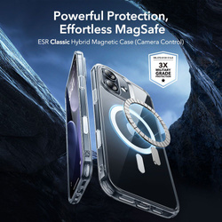 ESR CLASSIC HYBRID MAGSAFE & TEMPERED GLASS IPHONE 17 CLEAR