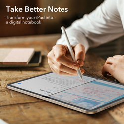 ESR Folia Ochronna iPad 10.9 2022 Paper Feel 2-pack Matowa Przezroczysta