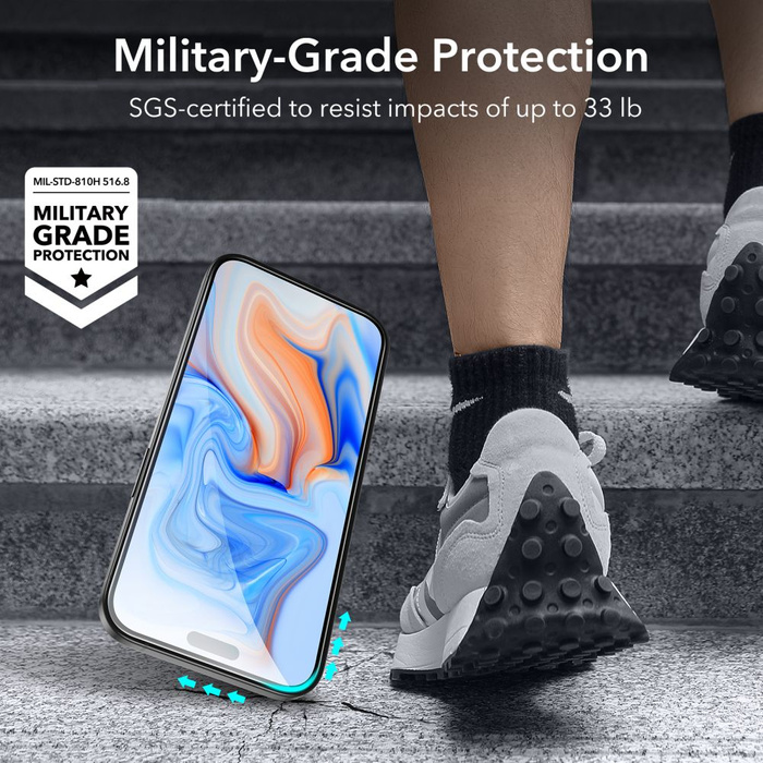 ESR Szkło Hartowane na Aparat iPhone 15 Tempered Glass 2-pack Czarne