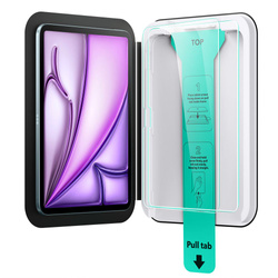 SZKŁO HARTOWANE ESR ULTRAFIT TEMPERED GLASS 2-PACK IPAD AIR 13” 1 / 2 / 2024-2025 CLEAR