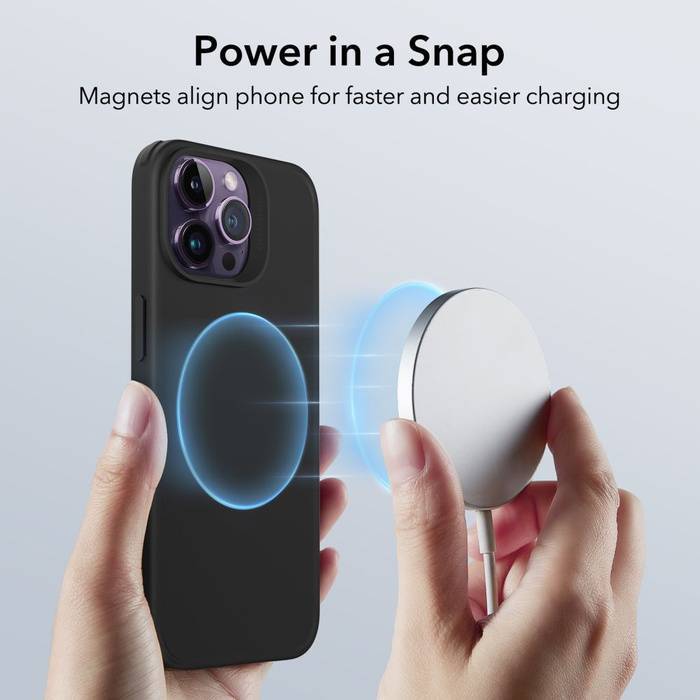 ESR Etui iPhone 14 Pro Max Ch Halolock Magsafe Czarny Case