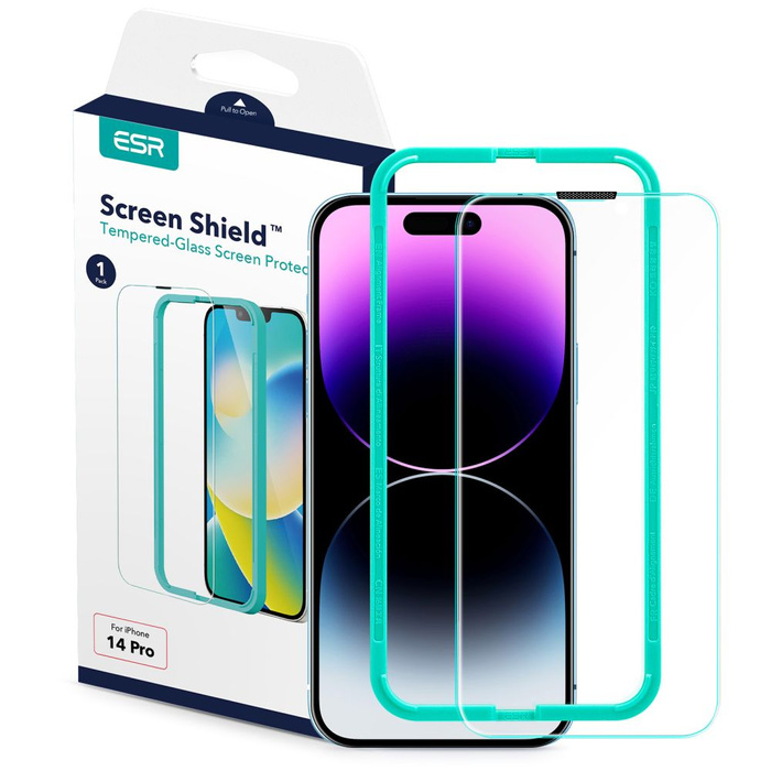 ESR Szkło Hartowane iPhone 14 Pro Przezroczyste Tempered Glass