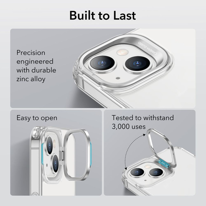 ESR Etui iPhone 14 Plus Classic Kickstand Przezroczysty Case