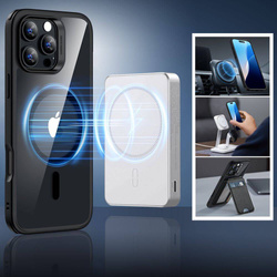 Etui Esr Classic Hybrid Halolock Magsafe & Tempered Glass iPhone 16 Pro Clear/black