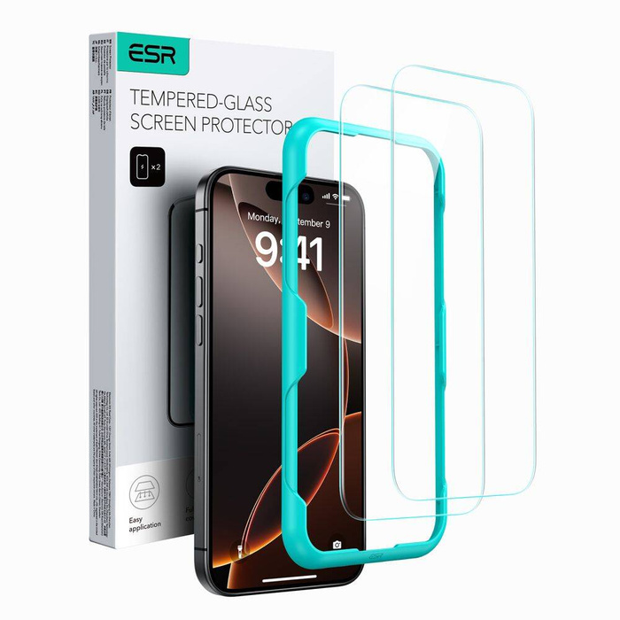 Szkło Hartowane Esr Tempered Glass 2-pack iPhone 16 Plus Clear