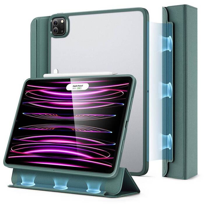  ESR Etui iPad Pro 12.9 2021 2022 Ascend Hybrid Zielony Case